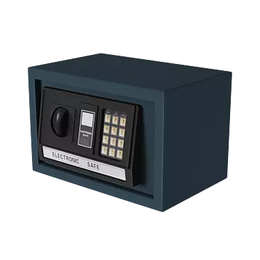  Electronic Home Safe, Max Security 3D model image 1 