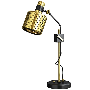 Modern Designer Riddle Lamp 3D model image 1 