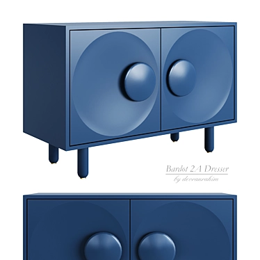 Bardot 2 Ante Dresser Inspiration 3D model image 1 