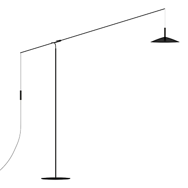 Modern Floor Lamp "ALTURA 3D model image 1 