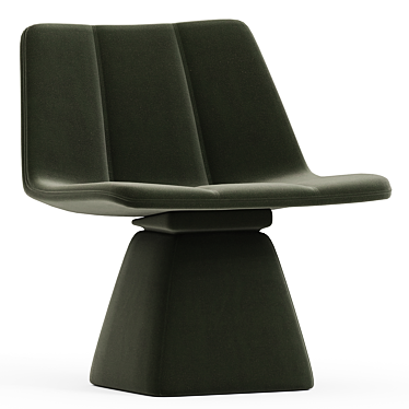 Modern Swivel Chair Furniture Piece 3D model image 1 