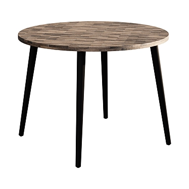 Coffee table Recycled Teak Circular Dining Table coffee table