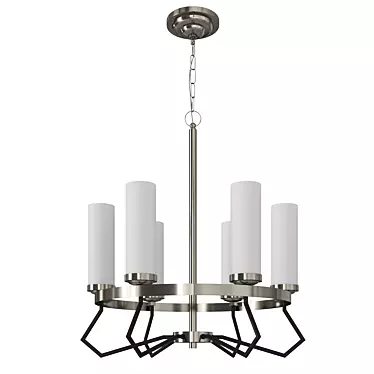 Lightstar Flume Pendant Chandelier 3D model image 1 