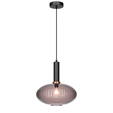Modern Ceiling Light Fixture Bravo 3D model image 1 