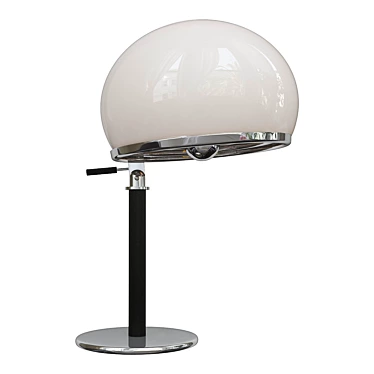 Sleek Candle Bino Table Lamp 3D model image 1 