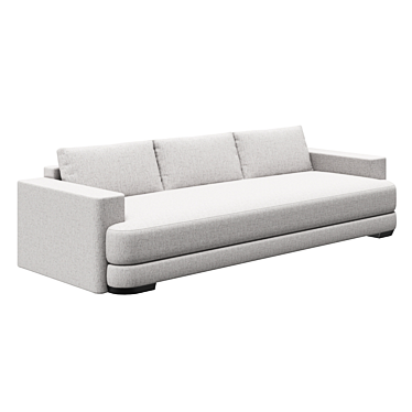 Luxury Rhone Sofa 3D Model 3D model image 1 