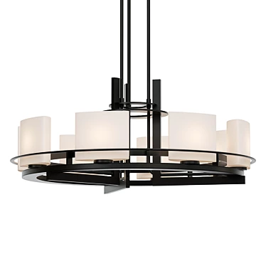 Modern Elegance: Ellipse 9 Light 3D model image 1 