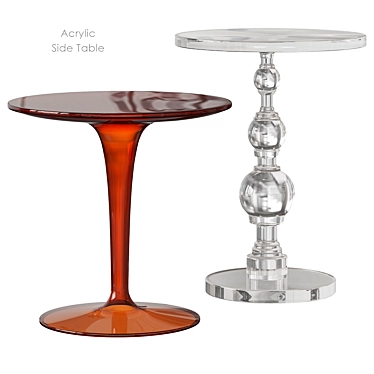 Acrylic side table HOMARY