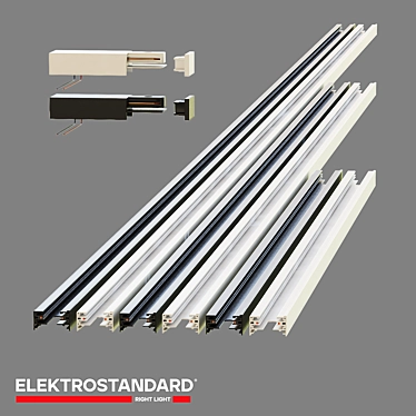 Elektrostandard Surface Track Rail System 3D model image 1 