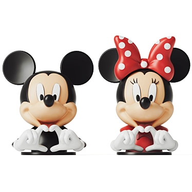 Mickey Mouse Vray Render Plugin 3D model image 1 