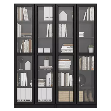 IKEA - BILLY BILLY / OXBERG OXBERG Bookcase with decor