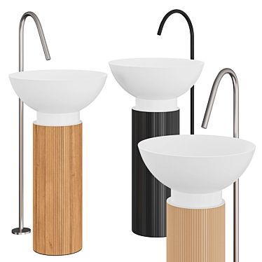 MOMA Design Floor Sink 3D model image 1 