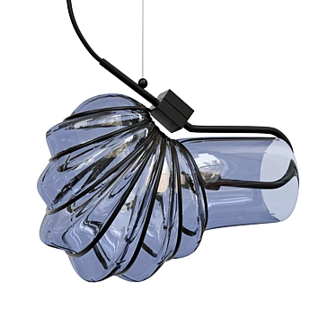  Artful Murano Glass Pendant Lamp 3D model image 1 