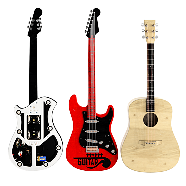 guitar - 3D models category