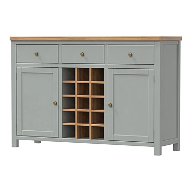 Jules Verne Wine Storage Solution 3D model image 1 