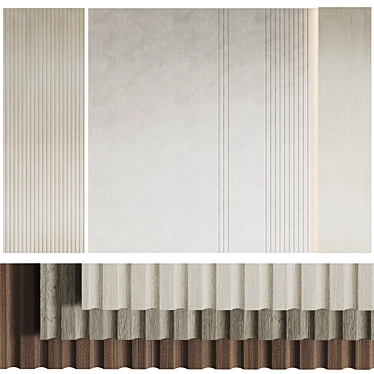 Decorative wall panels Wood 3