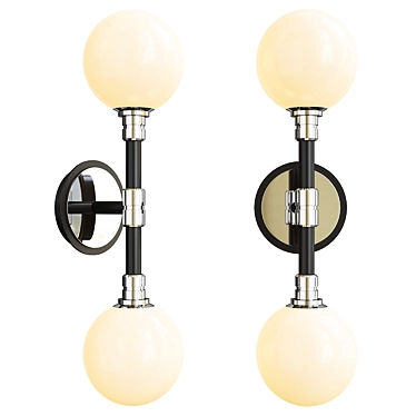 Andromeda Modern Wall Light 3D model image 1 