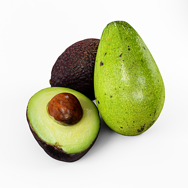 Avocado Duo Special Mix 3D model image 1 