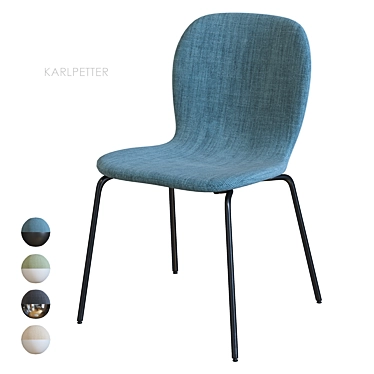 KARLPETTER Chair: Stylish IKEA Seating 3D model image 1 