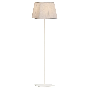 Retro Floor Lamp HENDRIX 3D model image 1 