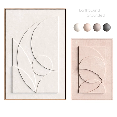 Earthbound Relief Sculpture Set 3D model image 1 