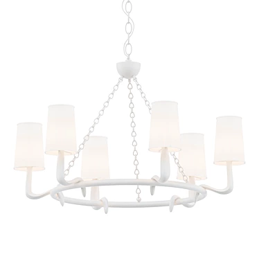 Elegant Gaya Medium Chandelier 3D model image 1 