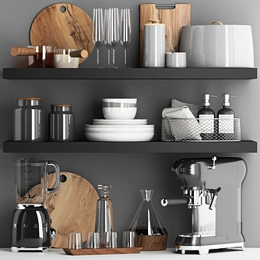 Ultimate Kitchen Tool Collection 3D model image 1 