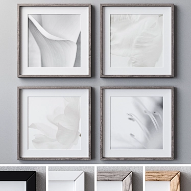 Large Wall Art Set 2037 3D model image 1 