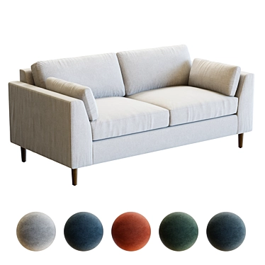 Avondale 73" Sofa 3D Model 3D model image 1 