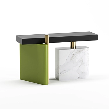 Julia Eliseeva Console: Elegant Design 3D model image 1 