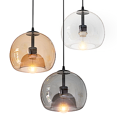 Dynamic Pendant Light "Focus 3D model image 1 