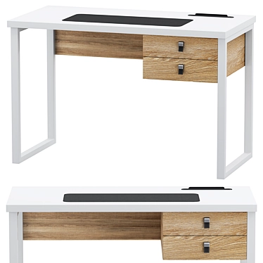  Jacklyn Writing Desk - Modern Workspace 3D model image 1 
