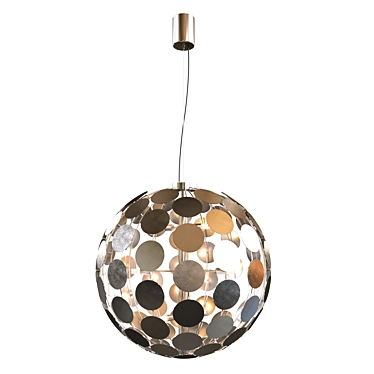 Patrizia Volpato Quadri Pendant Light 3D model image 1 
