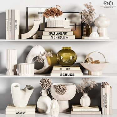 Elegant Decor Set for 3D 3D model image 1 