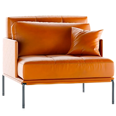 Refined Fame Armchair by Wittmann 3D model image 1 