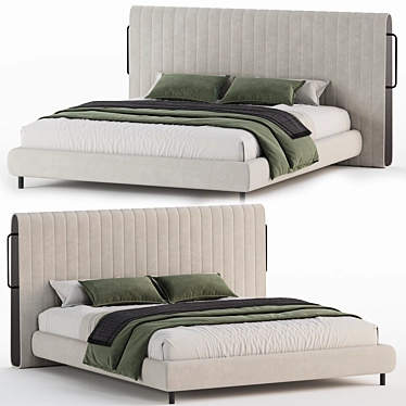 River Dream Bed Collection 3D model image 1 