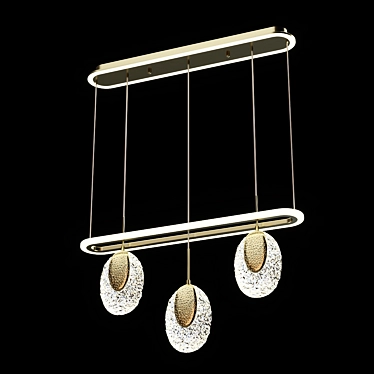 Title: Ceres C Long Pendant Light 3D model image 1 