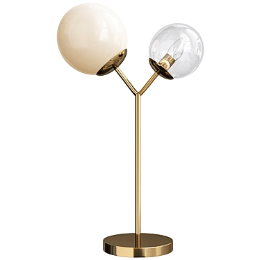 Sleek Table Lamp by House Doctor 3D model image 1 