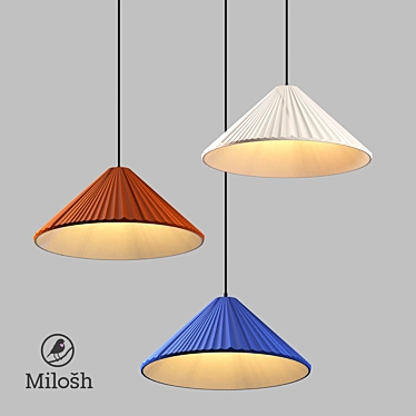  Milosh Tendence Pendant Light 3D model image 1 