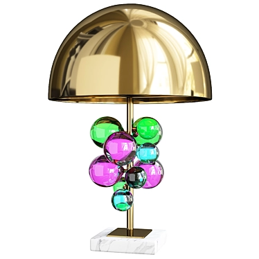 Modern Globular Table Lamp 2013 3D model image 1 