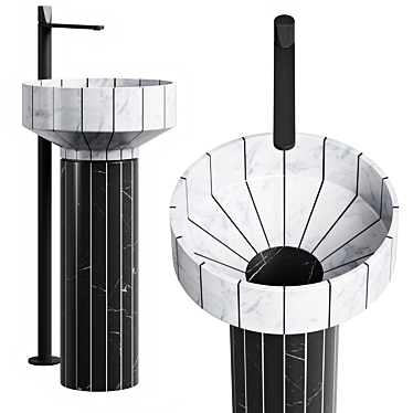 Elegance Redefined: Antoniolupi Sink 3D model image 1 