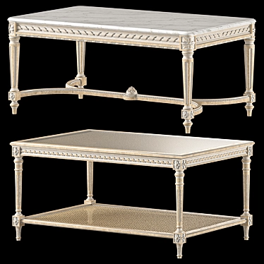 Chic Eloquence Coffee Tables 3D model image 1 