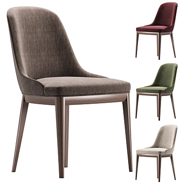 Modern Anna Chair 2017 Preview 3D model image 1 