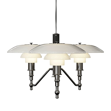 Louis Poulsen PH3/2 Pendant Light 3D model image 1 