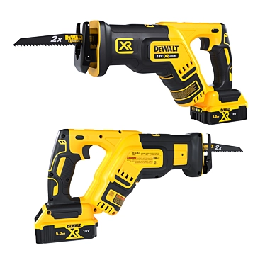 Dewalt DCS367N Turbosmooth Compatible 3D model image 1 