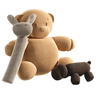 Plush Toy Collection 2015 3D model image 1 