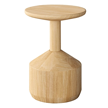 Modern Italian Stool Design 3D model image 1 