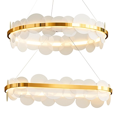 Elegant Bollarm Chandelier Collection 3D model image 1 