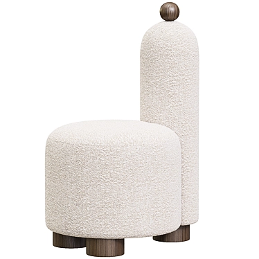 Elegant Ippico Chair 2014 Edition 3D model image 1 