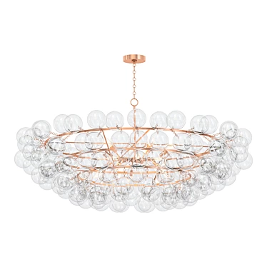 Regina Andrew Bubble Chandelier 3D model image 1 